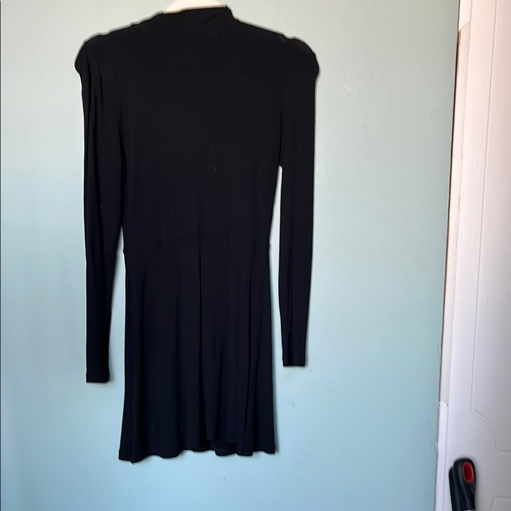 The understated look of black dress